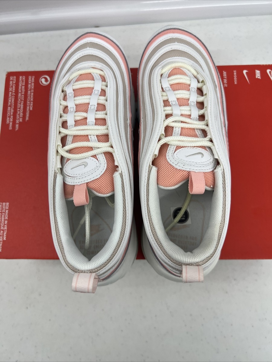 nike air max 97 white coral sand