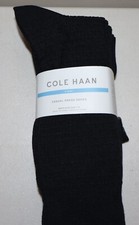 Cole Haan Men's 6 Pair Casual Dress Socks Black Men's Shoe Size 7-12