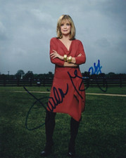 LINDA GRAY signed Autogramm 20x25cm DALLAS in Person autograph COA