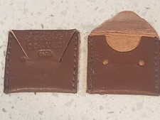 Ednalite Coated USA Tiny Leather Lens Cases, A Condition No Lenses Just Cases