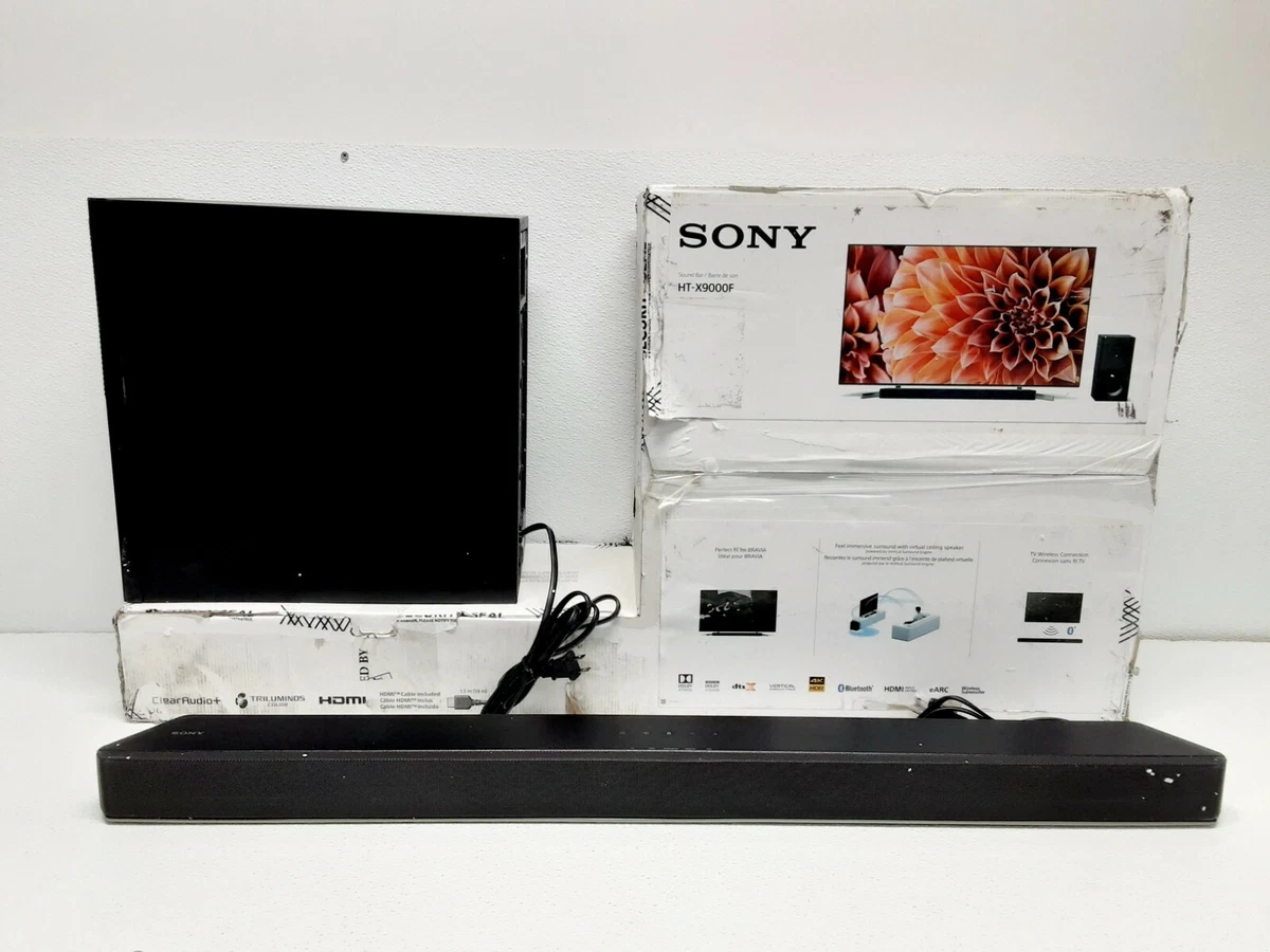 Soundbar sony x9000f sales
