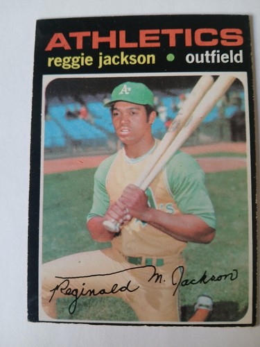 1971 opc bsaeball #20 REGGIE JACKSON ex mt