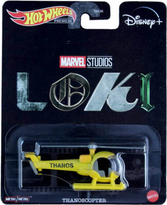 Thanoscopter Loki Thanos Marvel Entertainment 1:64 Hot Wheels HCP23 DMC55