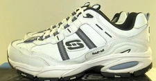 SKECHERS Vigor 2.0 Serpentine 51242WCC  White/Charcoal  Sz 6.5M- 14M New