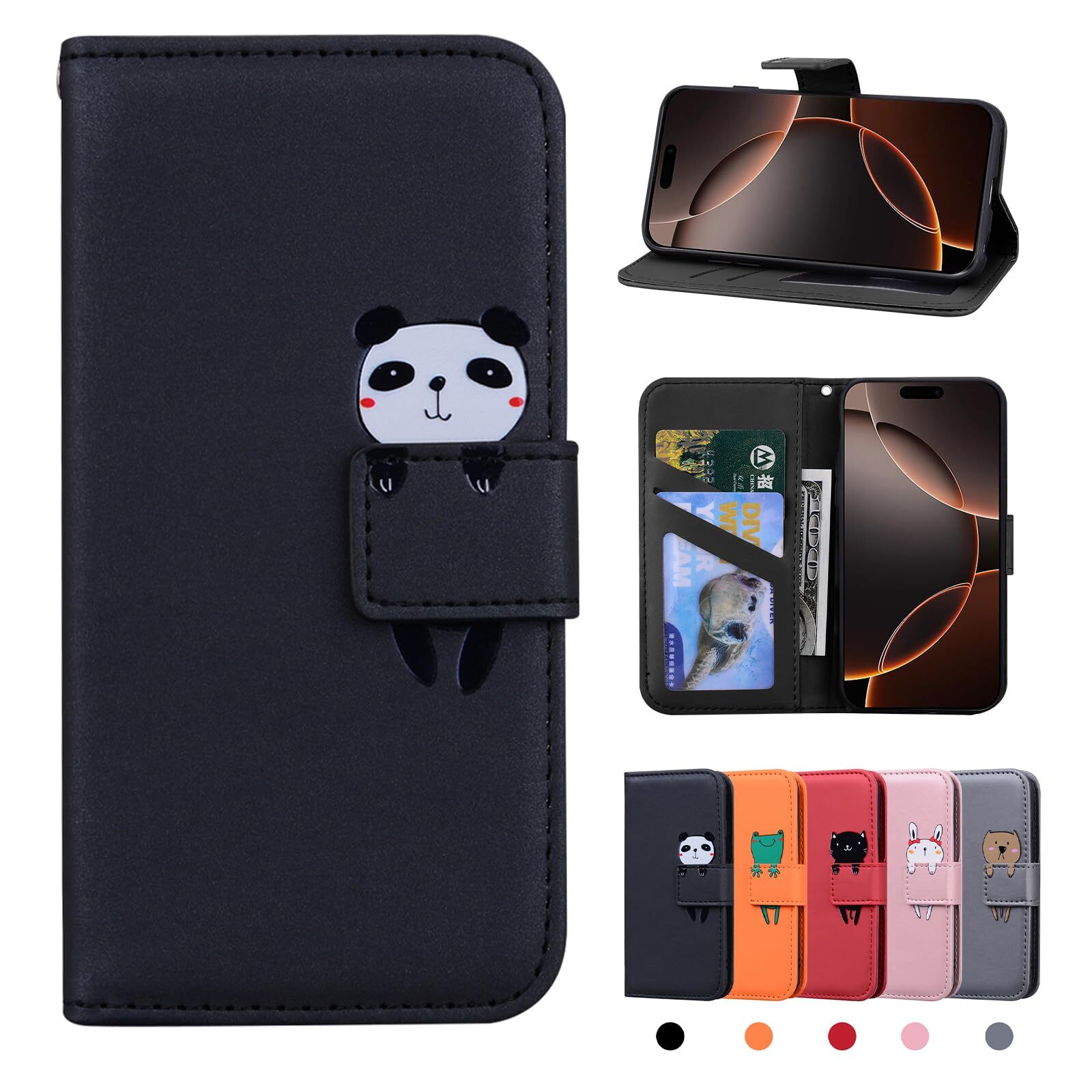 CASAFUNY for iPhone 16 Pro Case Notebook Type Stylish Cover iPhone 16 Pro C 43