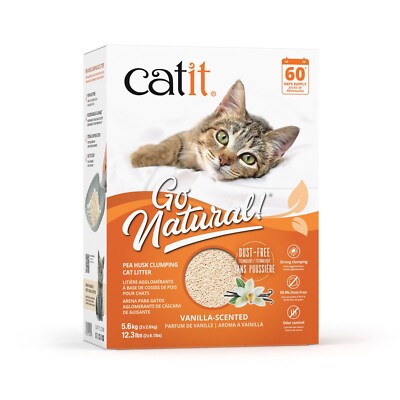 14 L. klumpendes Katzenstreu, Klumpstreu Catit Natural Streu Pelletstreu 44144