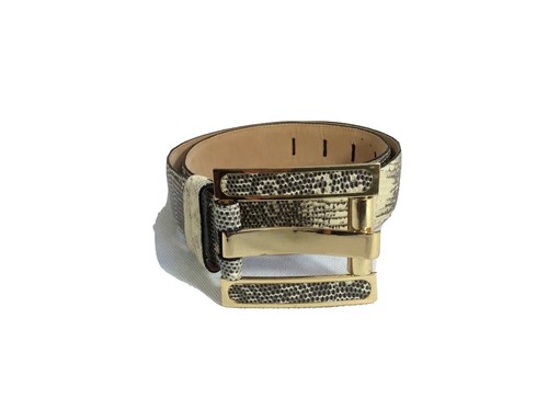 Ritz Authentic Snakeskin green belt The Ritz Accessory Collection | Accessories | The Ritz  main image 2