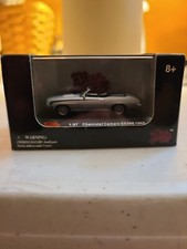 Malibu International - 1:87 Scale - 1969 Chevy Camaro SS 396 Convt -Silver  #102