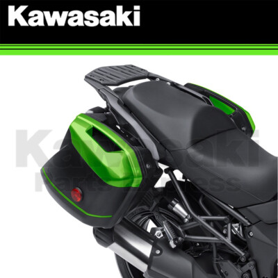 NEW 2015-2017 KAWASAKI NINJA 1000 KQR 28 LITER HARD SADDLEBAG TRIM