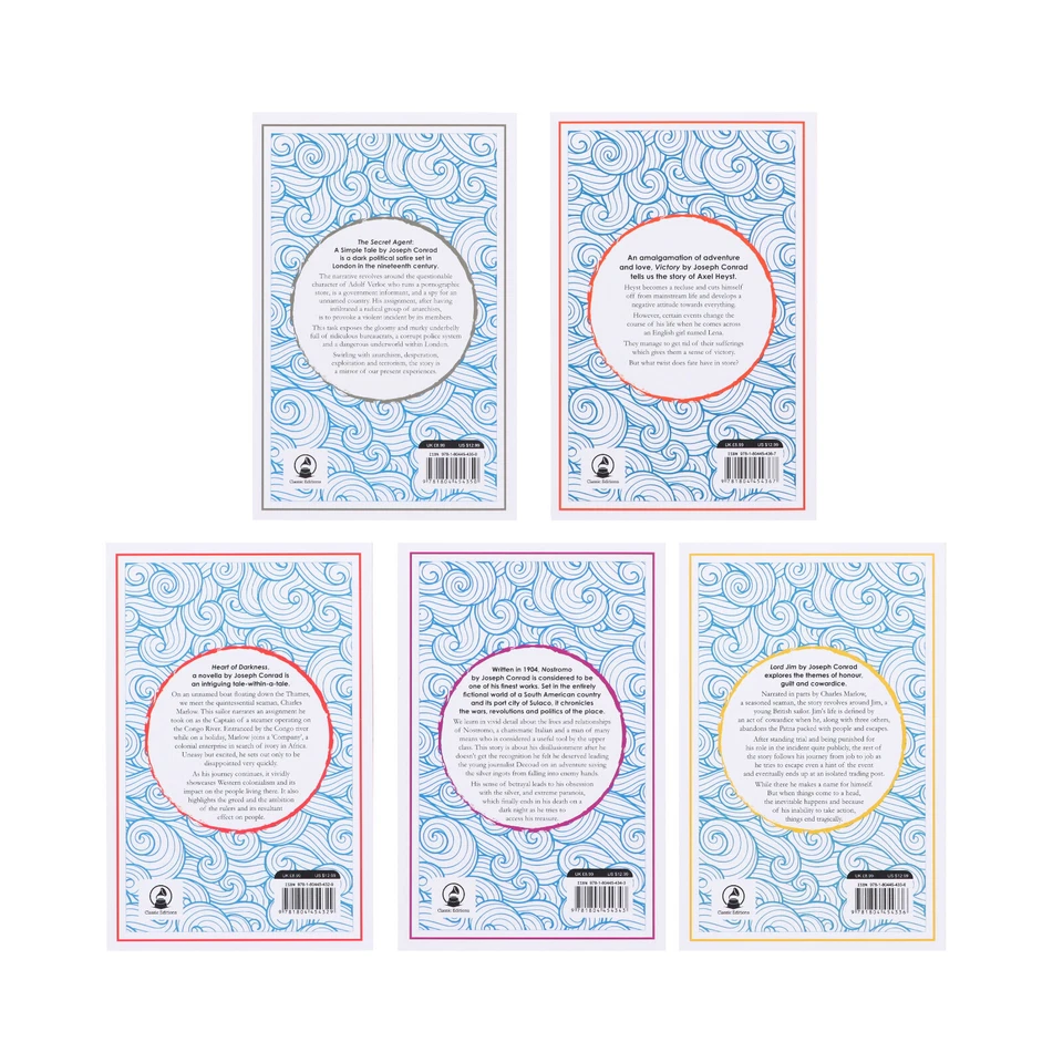 Joseph Conrad: The Complete Collection 5 Books Box Set - Fiction - Paperback - Image 3 of 4