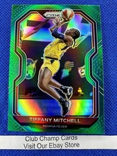 2021 #74 Tiffany Mitchell WNBA Panini Prizm Basketball Green Prizm Fever