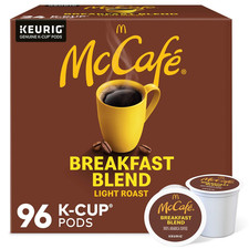Breakfast Blend Coffee K-Cup Pods, Light Roast, 96 Count