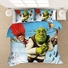 Magic Broom Shrek Duvet Cover Custom Bedding Set-02 Bedclothes Quilt Cover Decor