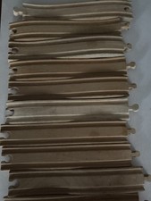 LOT of 10 Train Wooden Railroad Railway tracks Sloped up down