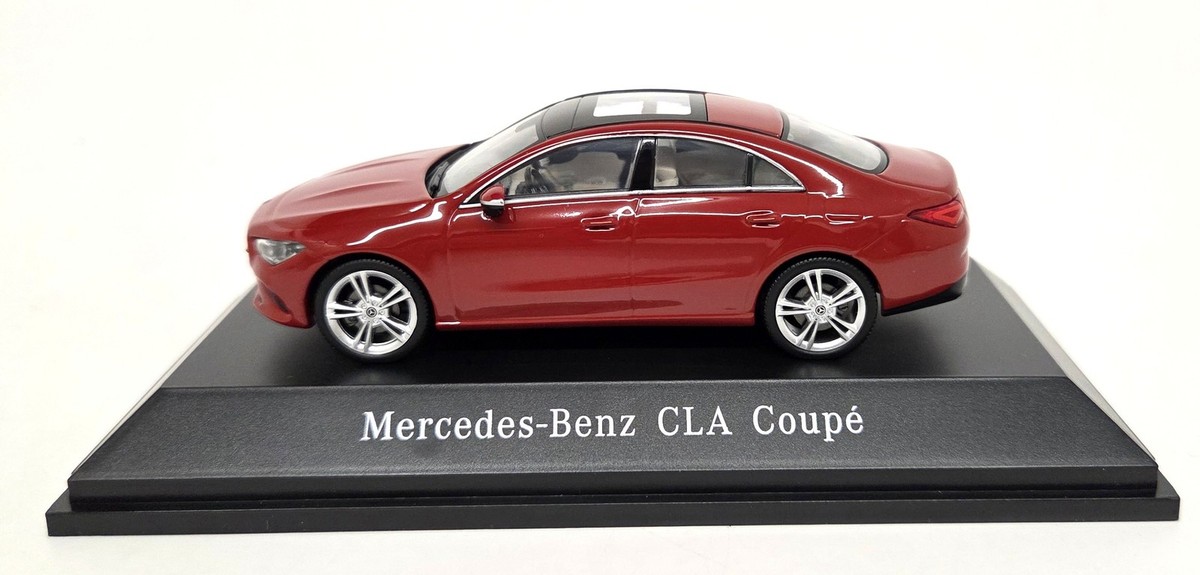 Spark 1/43 Mercedes Benz CLA Coupe C118 Jupiter Red 2019 Resin