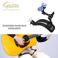 GUITTO Classical Guitar Balance Support - Guitar Practice Foot Stool Adjustable