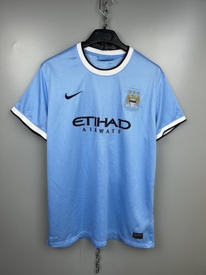 MANCHESTER CITY 2013 2014 HOME SHIRT FOOTBALL SOCCER JERSEY NIKE