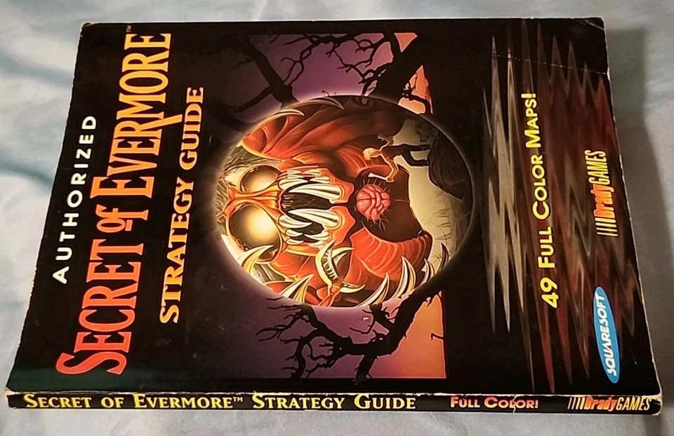 Secret of Evermore Super Nintendo SNES Strategy Guide Brady Games 1998 - Image 3 of 4