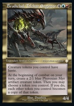 Magic/MTG Brudiclad, Telchor Engineer BRC-122 Rare Englisch Neu