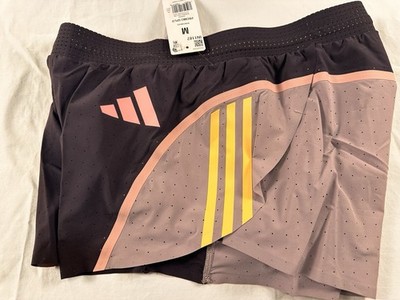 Adidas Adizero Pro Elite Promo Shorts 2” Womens LG Split Lined