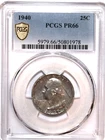 1940 Washington Quarter - PCGS PR66 - #4161D