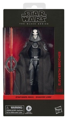 Hasbro Star Wars: Maul - Shadow Lord Black Series Actionfigur Eleventh Brother