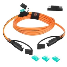 CUZEC SAE to SAE Extension Cable, 12AWG Quick Disconnect Connector, 3.5ft/106cm