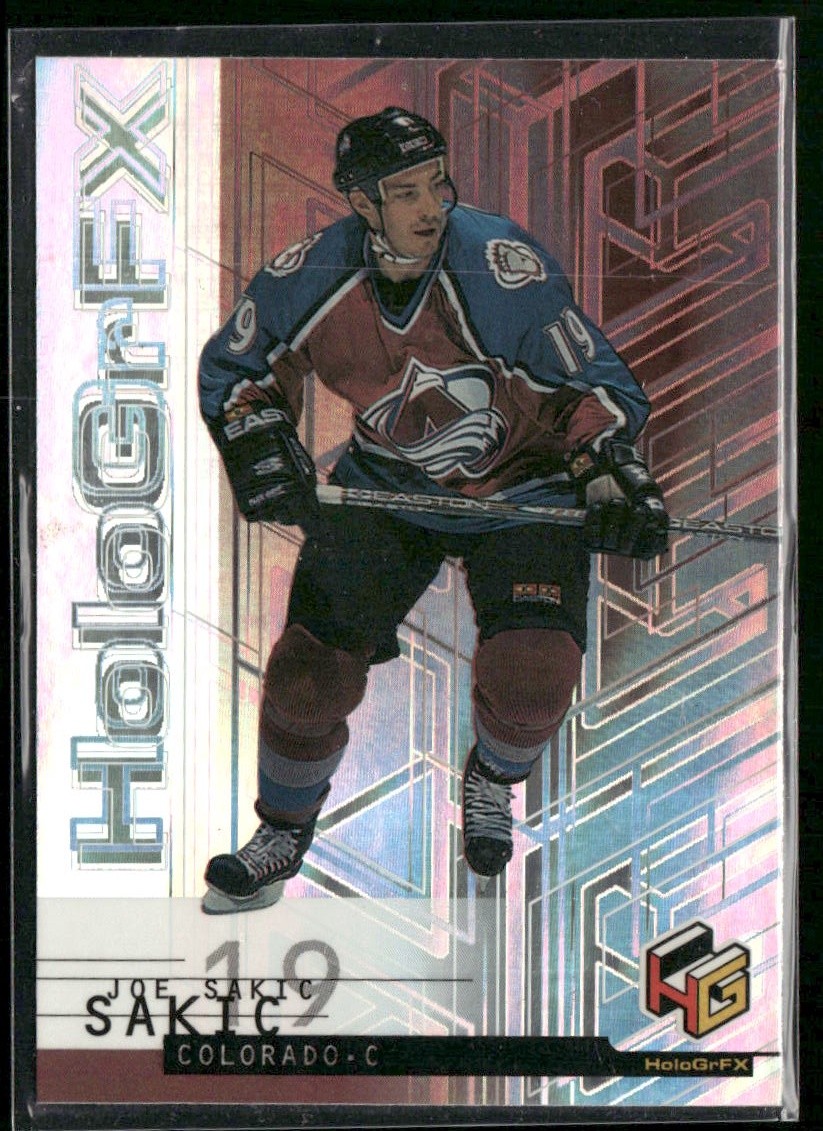 1999-00 Upper Deck HoloGrFX Joe Sakic #15 Colorado Avalanche