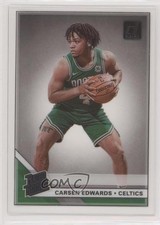 2019-20 Panini Clearly Donruss Rated Rookie Carsen Edwards #81 8k4