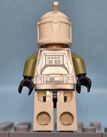 Lego Star Wars Clone Trooper Sergeant Scowl SW0438 Phase 1 75000 Vs Droidekas