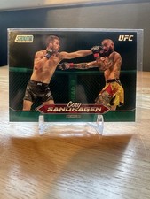 2025 Topps UFC Stadium Club Cory Sandhagen Teal Foil Parallel