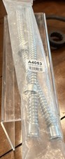 New Pair 12 Headlight Tail Light Stainless Steel Wire Conduit Shields - A4053