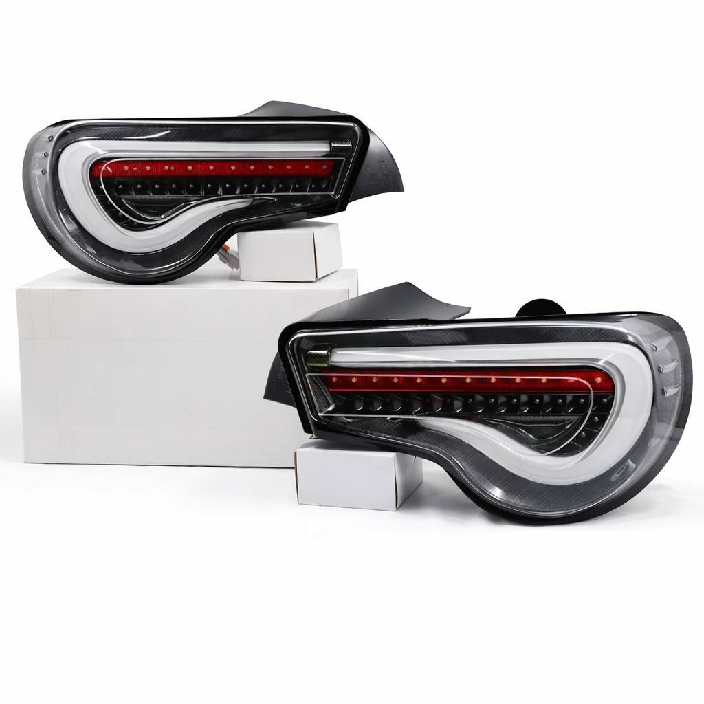 Tail Light Valenti Sequential Signal Clear Black Fit-13~20-Toyota