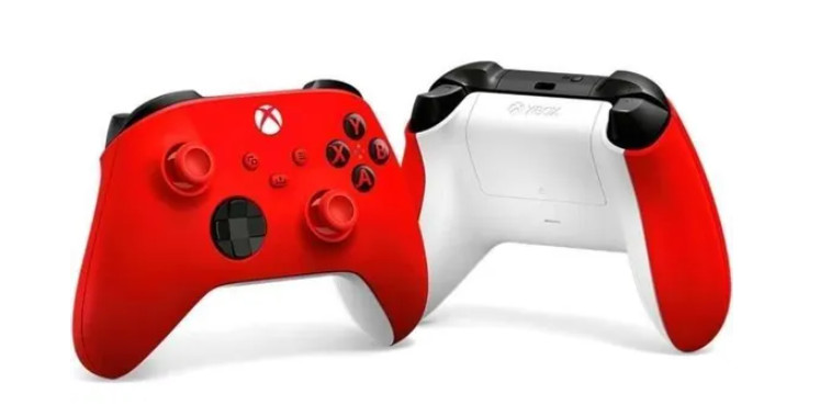Manette Xbox Sans Fil Pulse Red manette de jeu officielle Microsoft PC Windows et iOS