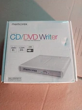 Memorex CD/DVD Writer Open Box Read Description