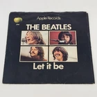The Beatles Let It Be/You Know My Name 45rpm Apple Records 2764 w Picture Sleeve