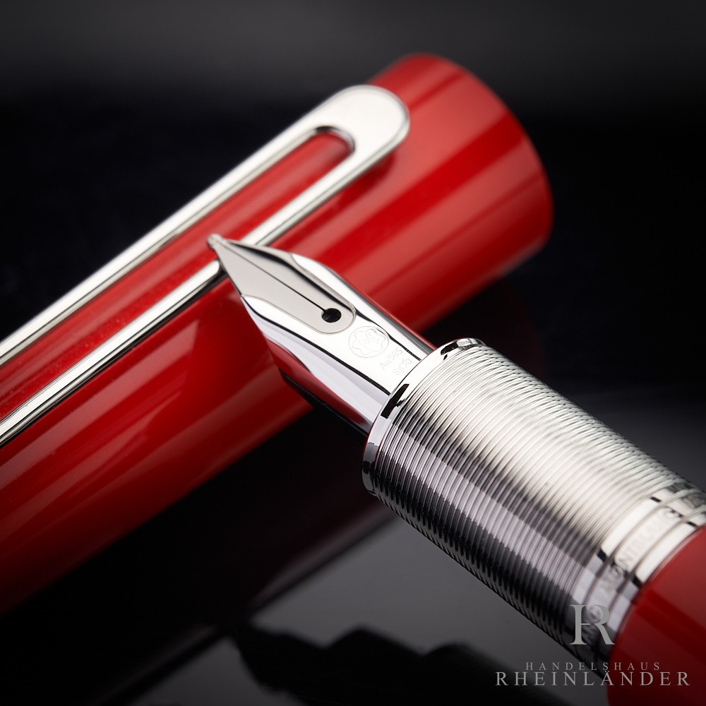 Montblanc M RED Line Marc Newson Füllfederhalter Special Edition