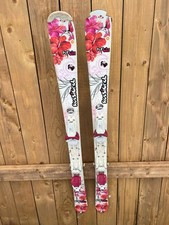 Alpine Downhill Snow Skis ROSSIGNOL FUN GIRL 47" Long Skis 120 cm W/ Bindings