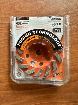 Rdigid 4-1/2 in. Diamond Turbo Cup Wheel 4.5 in. angle grinders