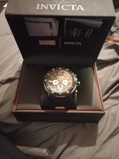 Invicta Marvel Limited Edition 27009 Bolt Zeus 53mm Punisher LE 59/3000 Watch