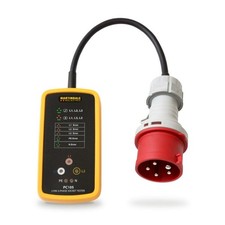 Martindale PC105 3 Phase Industrial Socket Tester – 16A/32A/63A – 400V / 415