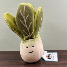 Jellycat Retired Vivacious Vegetable Bok Choy Brand New With Tags Genuine