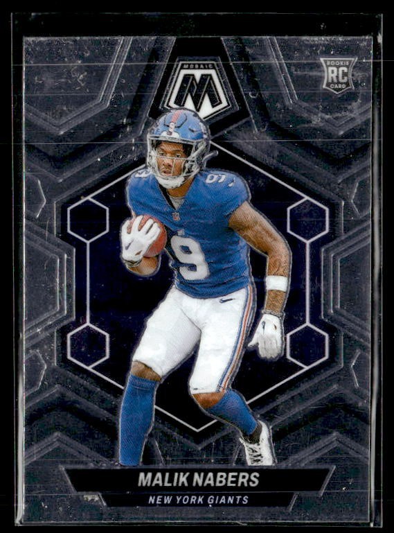 L58,621 - 2024 Panini Mosaic #306 Malik Nabers RC