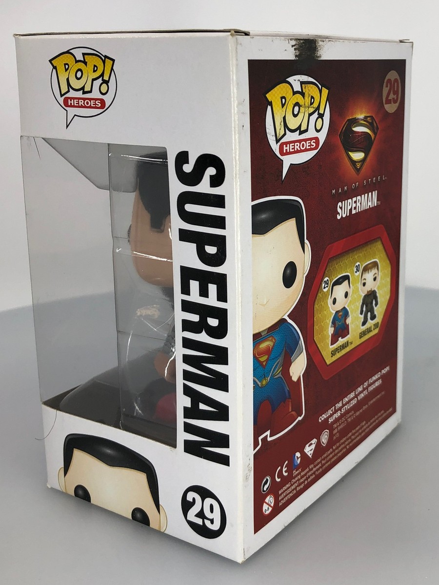 DC - 廃盤レアFUNKO POP!  DC マンオブスティール　スーパーマン Funko Pop! Vinyl: DC Universe - Superman (Man of Steel) #23