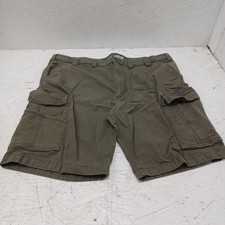 carhartt Relaxed fit cargo shorts olive green mens 44