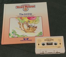 The Airship Teddy Ruxpin Book  Tape Cassette Worlds of Wonder WOW 1985