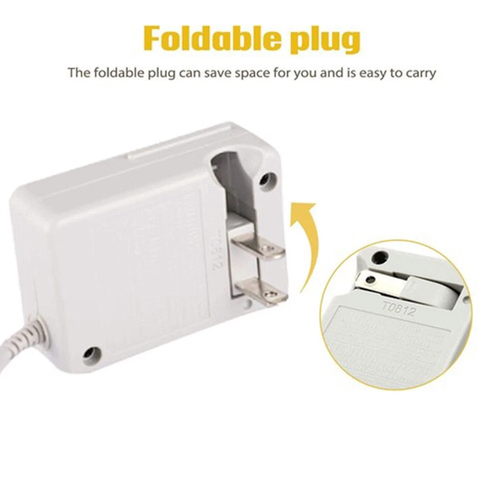 For Nintendo DSi/ 2DS/ 3DS/ DSi XL AC Adapter Home Wall Charger Cable Power Plug