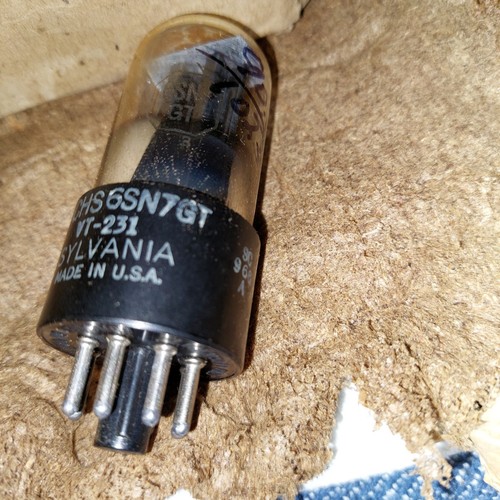 TV7D/U RE-Test 'Bogey+' 1943 'L3' SYLVANIA VT-231 JAN CHS 6SN7GT Tube - Picture 1 of 16