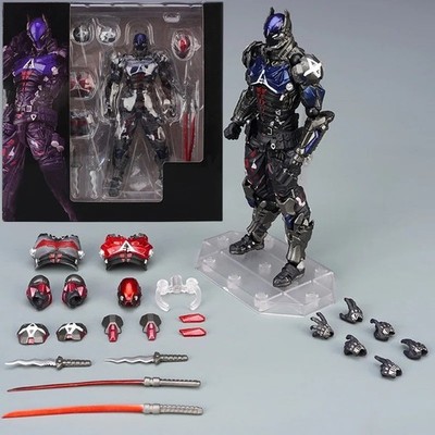 AMAZING YAMAGUCHI Action Figure Arkham Knight Batman Red Hood Robin Jason Todd 