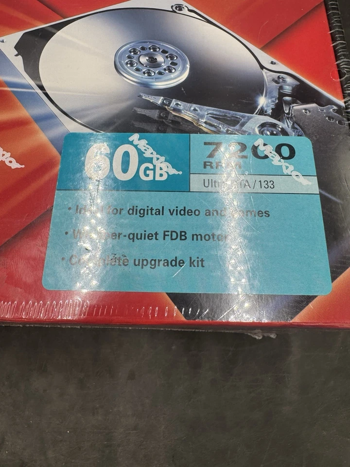 Maxtor Hard Drive 60Gb 7200rpm Ultra ATA /133 SKU 5645 - Image 2 of 4